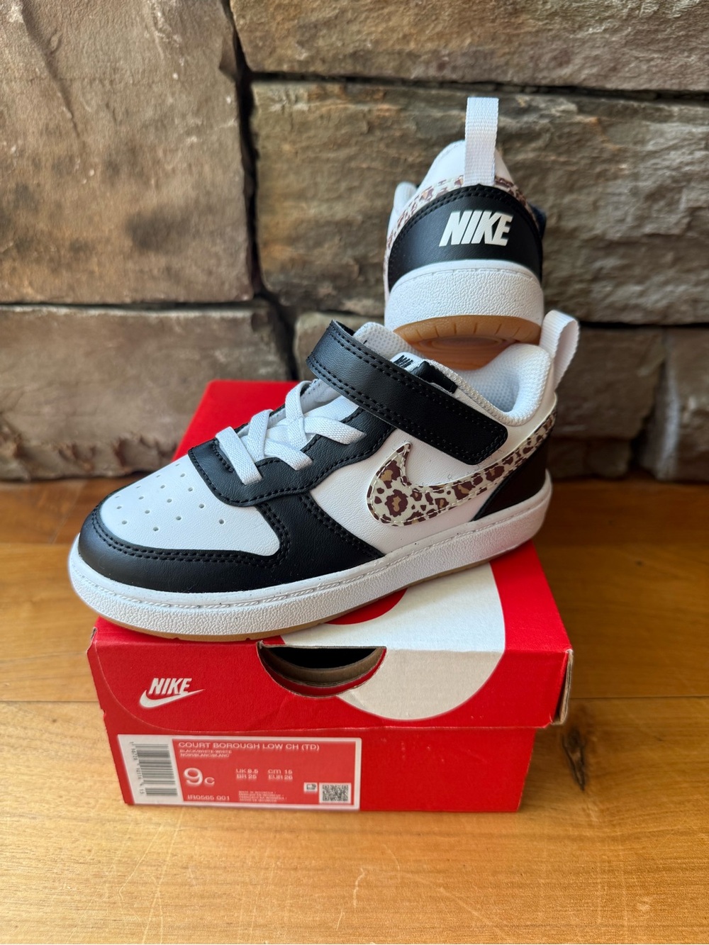 NIB/New Nike Toddler Court Borough Low Size 9c